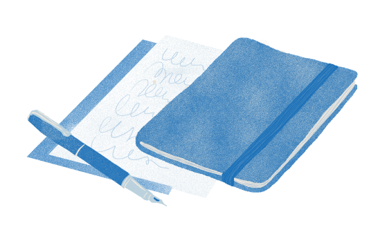 Notebook illustration